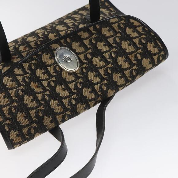 DIOR Trotter Canvas Hand Bag Navy - Picture 6 of 13